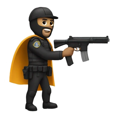 Vigilante de seguridad sticker