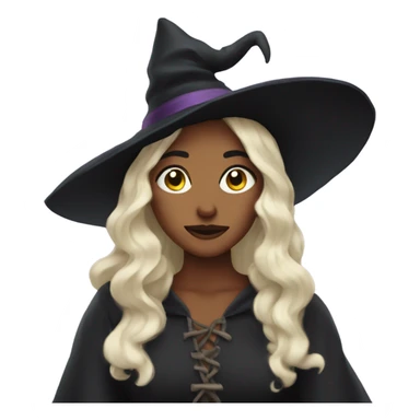 Me as a witch  sticker