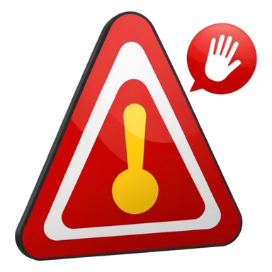 meme sign BAN! sticker