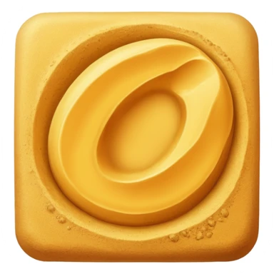 thin yellow sand ground sticker