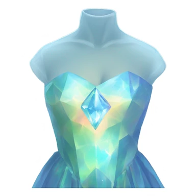 opal Crystal dress 👗 no person sticker