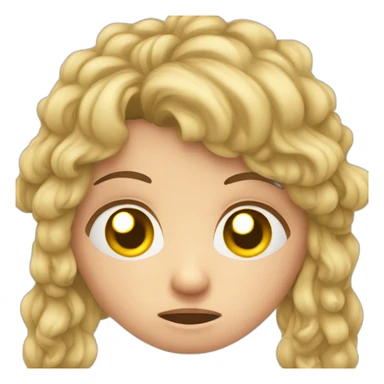 concerned face with a pimple sticker