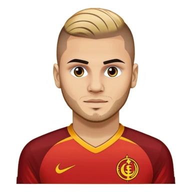 İcardi Galatasaray logolu emoji yap sticker