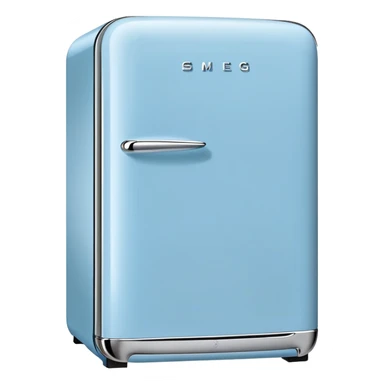 babyblue smeg fridge sticker