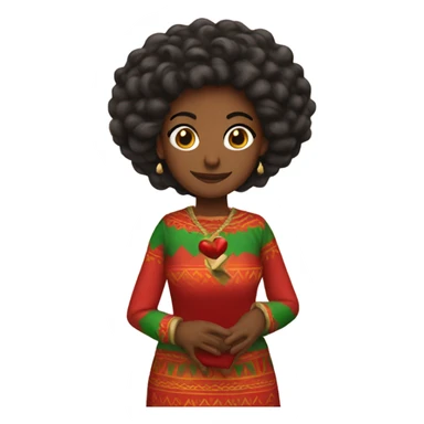 Kwanzaa love  sticker