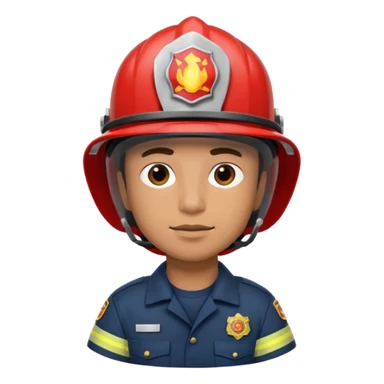 hispanic fire fighter sticker