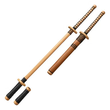 Kendo shinai emoji sticker