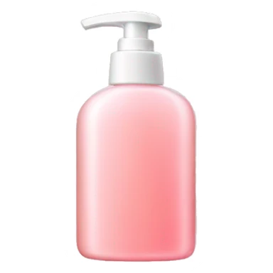 Light pink shower gel sticker