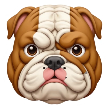 Bulldog sticker