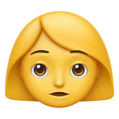 Basic emoji with side eye sticker
