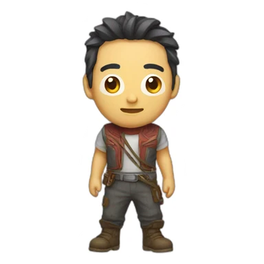 crazy arcade dao sticker