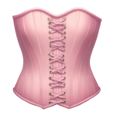 Pastel pink corset  sticker
