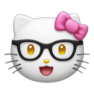 Hello kitty très enervée sticker