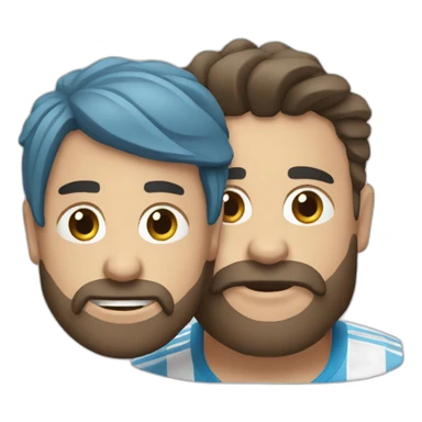 Uruguay and Argentina sticker