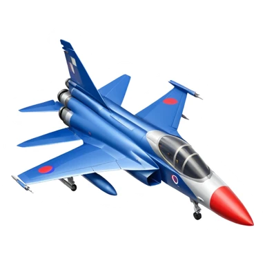 the french mirage fighter jet, and in the background the french flag sticker