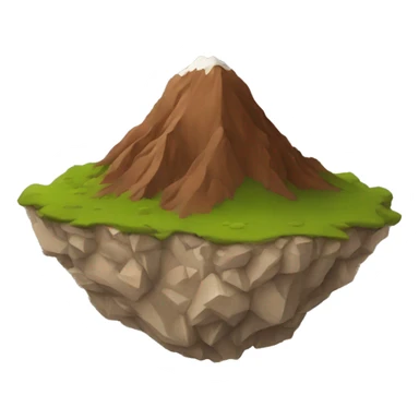 mountain of earth sticker