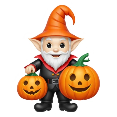   jeff koons halloween vampire gnome inflatable sticker