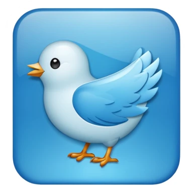 twitter icon sticker