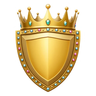 Create a Shield / Crown that represents confidence sticker