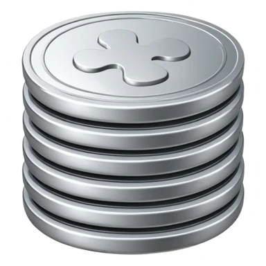 a stack of three coinsa stack of three coins sticker