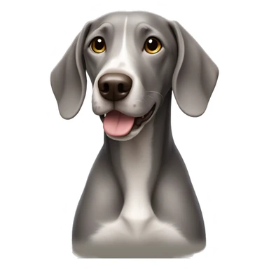 weimeriner dog sticker