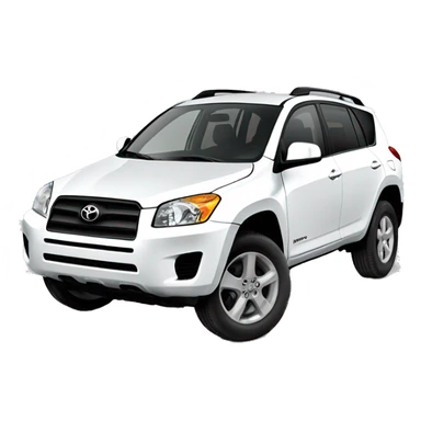 2009 Toyota RAV4 with brush guards sticker