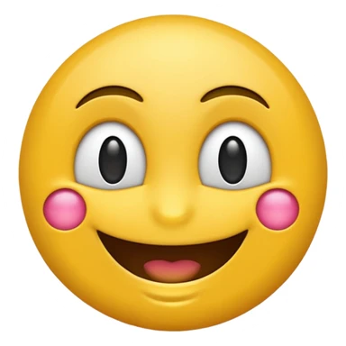 Emoji con sonrisa  sticker