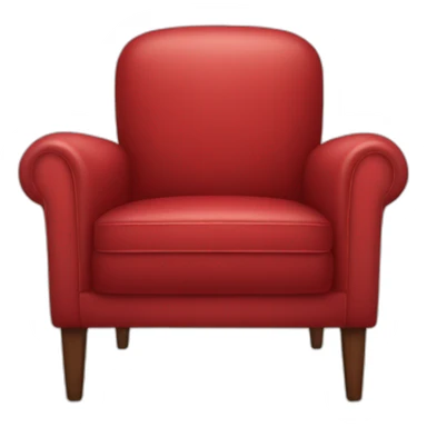 red chair sticker