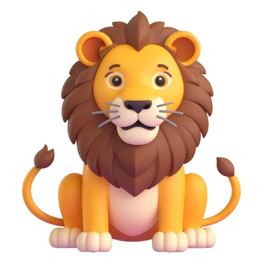 Lion  sticker