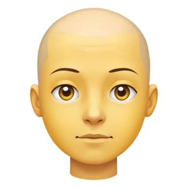 lemon-headed skinhead sticker