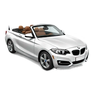 BMW 2 series convertible sticker