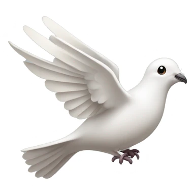 dove with olive branch sticker