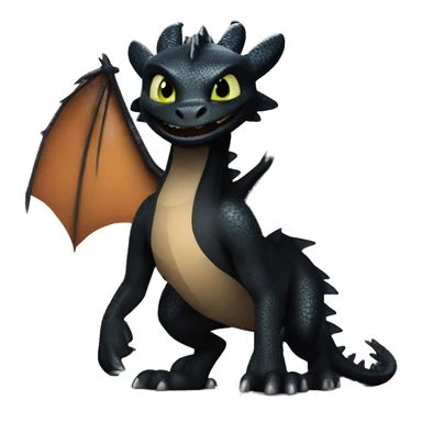 Dragón negro furia nocturna how to train your dragon sticker