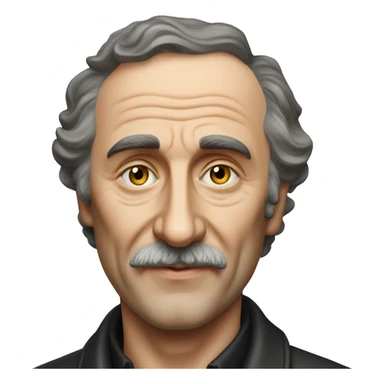 Photorealistic Alexander Kuprin russian writer sticker