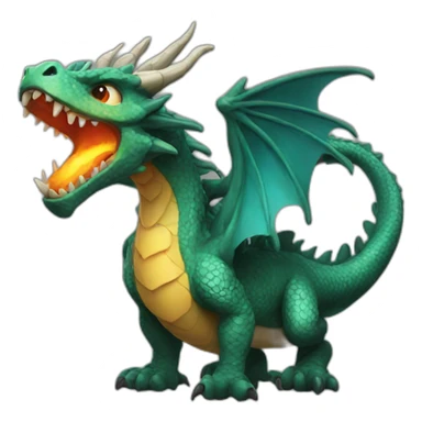 dragonfeu sticker