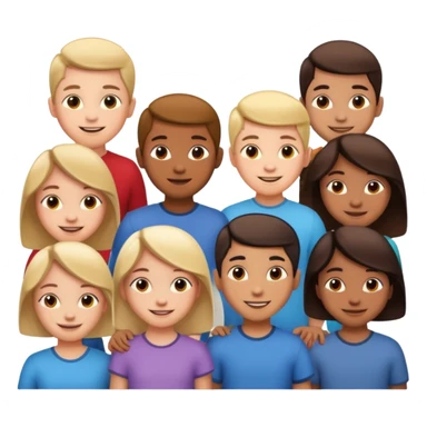 Kids turning around sticker