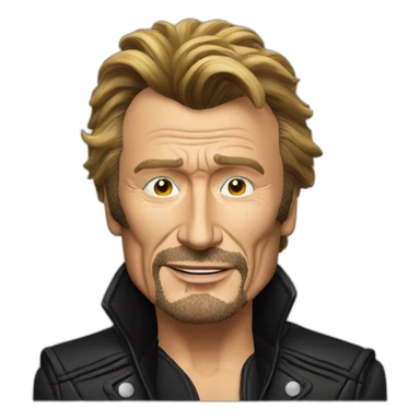 johnny hallyday sticker