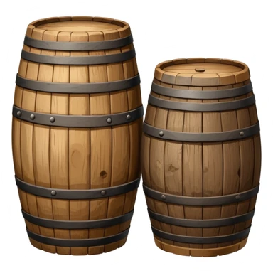 Aged Wine Barrels sticker