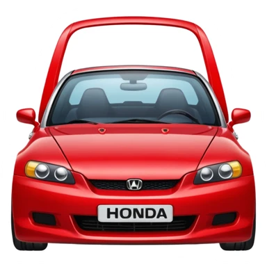 A Honda car emoji sticker
