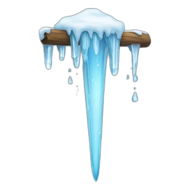 icicle sticker