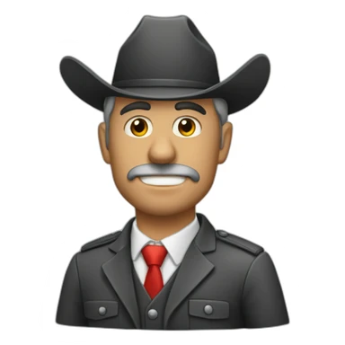 abogado sobre burro rojo sticker