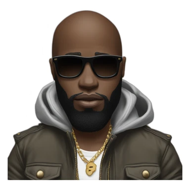 Rappeur Kaaris enervé sans lunette sticker