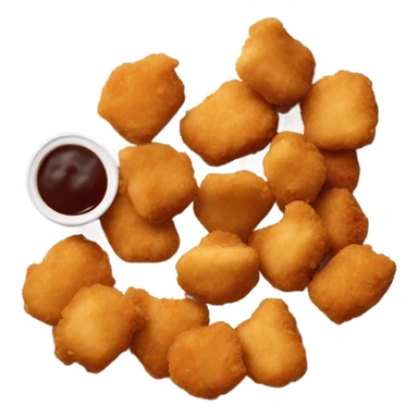 chick fil a chicken nuggets  sticker