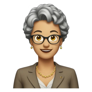 Your welcome madam sticker