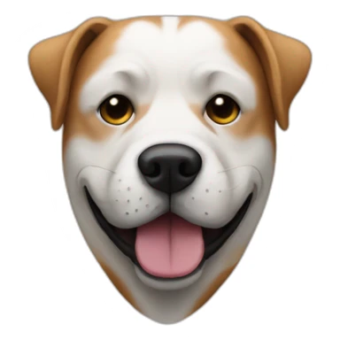 Dog in anonymous mask sticker