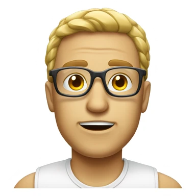 Fisch mit Brille  sticker