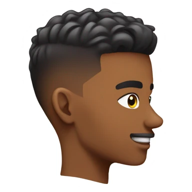 Low taper fade sticker