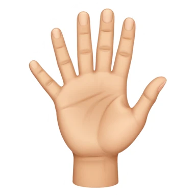 YVL hand sign sticker