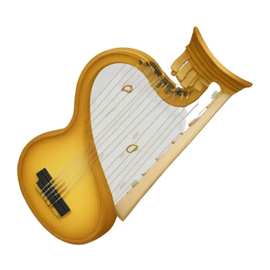 lyre sticker