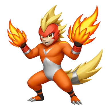 Blaziken (full body) sticker